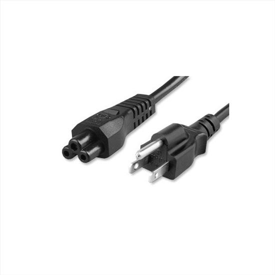 Unirise PWCD-515PC5-10A-15F-BLK power cable Black 177.2" (4.5 m) NEMA 5-15R C5 coupler1