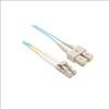 Unirise LC/SC OM4 7m fiber optic cable 275.6" (7 m) Beige, Blue1