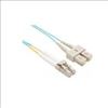 Unirise LC-SC, 20m fiber optic cable 787.4" (20 m) OM4 Blue1