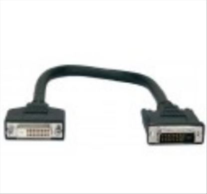 Unirise DVID-10F-MF DVI cable 119.7" (3.04 m) DVI-D DVI-I Black1