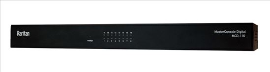 Raritan MCD-116 KVM switch Rack mounting Black1