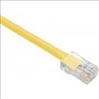 Unirise Cat6, 6" networking cable Yellow 6" (0.152 m) U/UTP (UTP)1