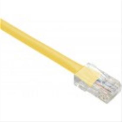 Unirise Cat6, 6" networking cable Yellow 6" (0.152 m) U/UTP (UTP)1