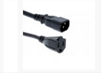 Unirise PWCD-515RC14-10A-06F-BLK power cable Black 71.7" (1.82 m) C13 coupler NEMA 5-15R1