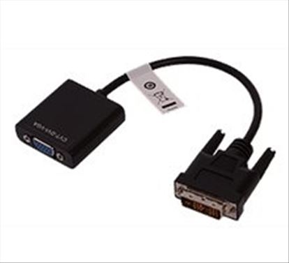Raritan CVT-DVI-VGA video cable adapter VGA (D-Sub) DVI-D Black1