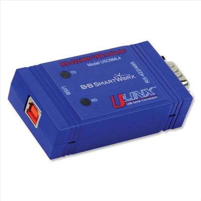 Picture of IMC Networks USO9ML4 serial converter/repeater/isolator USB 1.1 RS-422/485 Blue