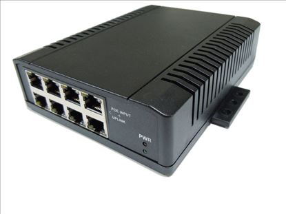 Tycon Systems TP-SW8-D network switch L2 Fast Ethernet (10/100) Power over Ethernet (PoE) Black1