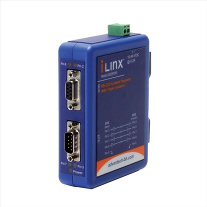 Picture of IMC Networks 232OPDRI serial converter/repeater/isolator RS-232 Blue
