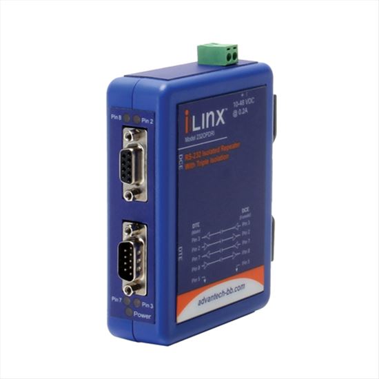 IMC Networks 232OPDRI serial converter/repeater/isolator RS-232 Blue1