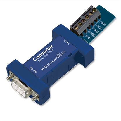 Picture of IMC Networks 422PP9TB serial converter/repeater/isolator RS-232 RS-422 Blue