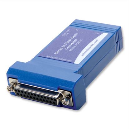 Picture of IMC Networks FOSTC serial converter/repeater/isolator RS-232/422/485 Fiber (ST) Blue