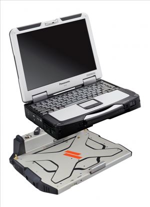 Havis DS-PAN-111-1 notebook dock/port replicator Docking Black, Silver1