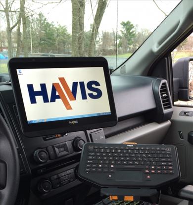Havis TSD-101 holder Passive holder Display, Keyboard Black1