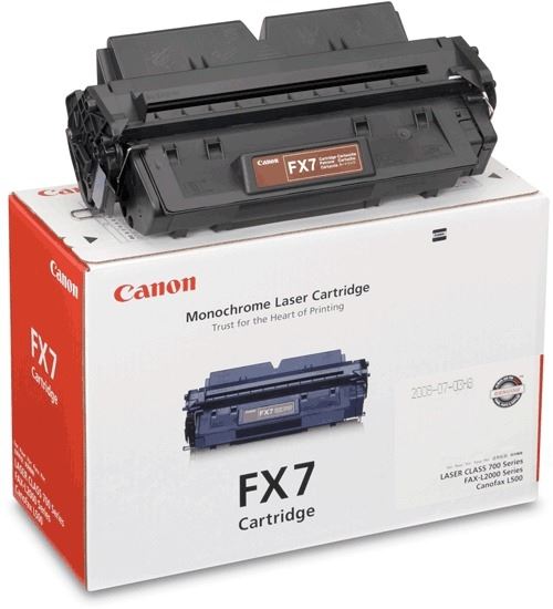 Canon FX-7 Black toner cartridge Original1