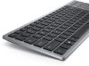 DELL KB740 keyboard RF Wireless + Bluetooth English Gray, Black7