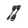 C2G C2G30053 cable gender changer DisplayPort, USB-C 2x HDMI Black2