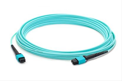 AddOn Networks ADD-MPOMPO-7M5OM4-TAA fiber optic cable 275.6" (7 m) MPO OM4 Aqua color1