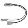 StarTech.com 128-HDMI-DISPLAYPORT video cable adapter 11.8" (0.3 m) HDMI Type A (Standard) Black, Gray6