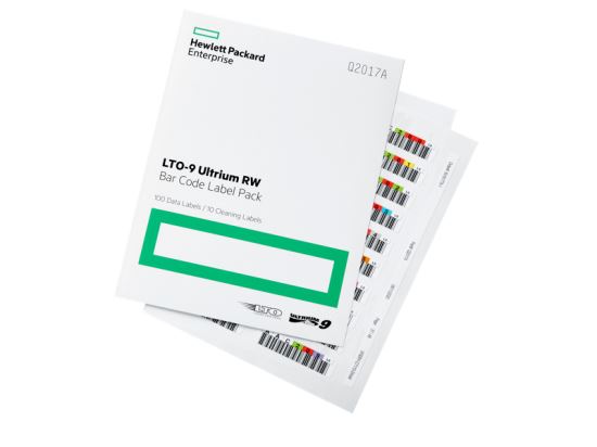 Hewlett Packard Enterprise Q2017A barcode label Multicolor1