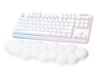 Logitech G G715 keyboard RF Wireless + Bluetooth QWERTY English White1