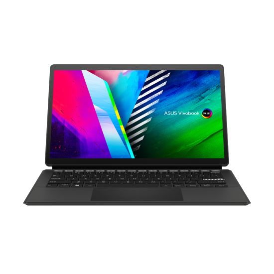 ASUS VivoBook 13 Slate OLED T3300KA-DH21T notebook N6000 Hybrid (2-in-1) 13.3" Touchscreen Full HD Intel® Pentium® Silver 4 GB LPDDR4x-SDRAM 128 GB eMMC Wi-Fi 6 (802.11ax) Windows 11 Home in S mode Black1