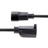 StarTech.com 1415R-3F-POWER-CORD power cable Black 39.4" (1 m) C14 coupler NEMA 5-15R3