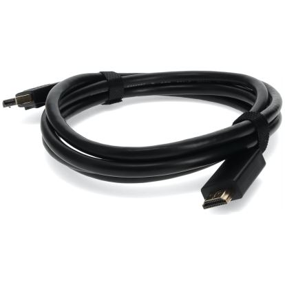 AddOn Networks DISPORT2HDMIMM15F video cable adapter 179.9" (4.57 m) DisplayPort HDMI Black1