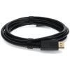 AddOn Networks DISPORT2HDMIMM15F video cable adapter 179.9" (4.57 m) DisplayPort HDMI Black6