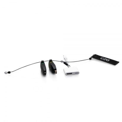 C2G C2G29889 cable gender changer Mini DisplayPort/USB-C/Lightning HDMI Black1