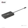 CLUB3D CSV-1598 interface hub Black3