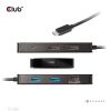 CLUB3D CSV-1598 interface hub Black6