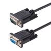 StarTech.com 9FMNM-3M-RS232-CABLE serial cable Black 118.1" (3 m) DB-91