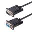 StarTech.com 9FMNM-3M-RS232-CABLE serial cable Black 118.1" (3 m) DB-91