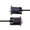 StarTech.com 9FMNM-3M-RS232-CABLE serial cable Black 118.1" (3 m) DB-93