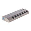 StarTech.com 5G7AIBS-USB-HUB-NA interface hub USB 3.2 Gen 1 (3.1 Gen 1) Type-B 5000 Mbit/s Gray1