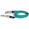 AddOn Networks QDD-200G-2Q28-O5M-AO fiber optic cable 196.9" (5 m) QSFP28-DD 2x QSFP28 AOC Green2