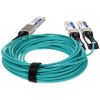 AddOn Networks QDD-200G-2Q28-O20M-AO fiber optic cable 787.4" (20 m) QSFP28-DD 2x QSFP28 AOC Green4