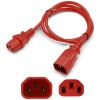 AddOn Networks ADD-C132C1414AWG8FTRD power cable Red 96.1" (2.44 m) C13 coupler C14 coupler1