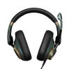 EPOS H6PRO Closed Headset Wired Head-band Gaming Black, Gold, Green2