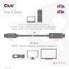 CLUB3D CAC-1087 video cable adapter 118.1" (3 m) DisplayPort HDMI5