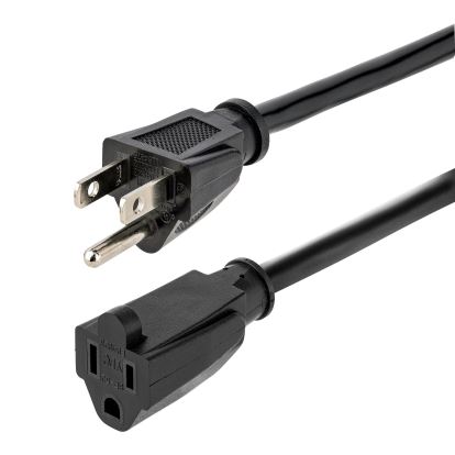 StarTech.com HX-15F-POWER-CORD power cable Black 177.2" (4.5 m) NEMA 5-15R NEMA 5-15P1