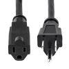 StarTech.com HX-15F-POWER-CORD power cable Black 177.2" (4.5 m) NEMA 5-15R NEMA 5-15P4