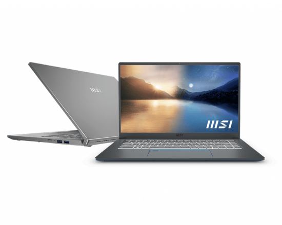 MSI Prestige A11SCS-015 i7-1185G7 Notebook 15.6" Full HD Intel® Core™ i7 32 GB DDR4-SDRAM 1000 GB SSD NVIDIA GeForce GTX 1650 Ti Max-Q Wi-Fi 6 (802.11ax) Windows 10 Pro Gray1