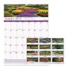 House of Doolittle™ Earthscapes™ 100% Recycled Gardens of the World Monthly Wall Calendar3