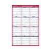 Academic Erasable Reversible Extra Large Wall Calendar, 48 x 32, White/Blue/Red, 12 Month (July to June): 2022 to 20231