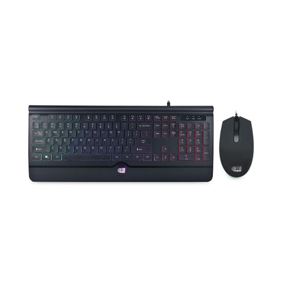 Backlit Gaming Keyboard and Mouse Combo, USB, Black1