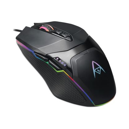 iMouse X5  Illuminated Seven-Button Gaming Mouse, USB 2.0, Left/Right Hand Use, Black1