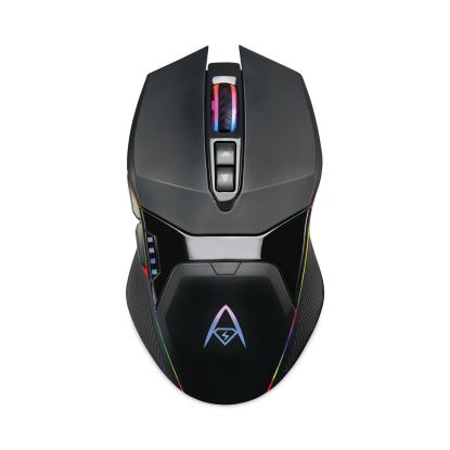 iMouse X50 Series Gaming Mouse with Charging Cradle, 2.4 GHz Frequency/33 ft Wireless Range, Left/Right Hand Use, Black1