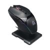 iMouse X50 Series Gaming Mouse with Charging Cradle, 2.4 GHz Frequency/33 ft Wireless Range, Left/Right Hand Use, Black2