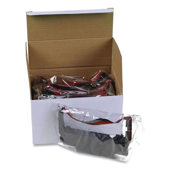 2451 Cash Register Ribbon, Black/Red, 6/Box1